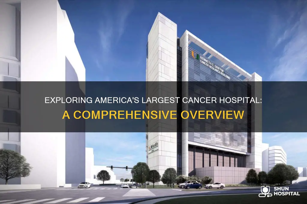 what is the largest cancer hospital in the us