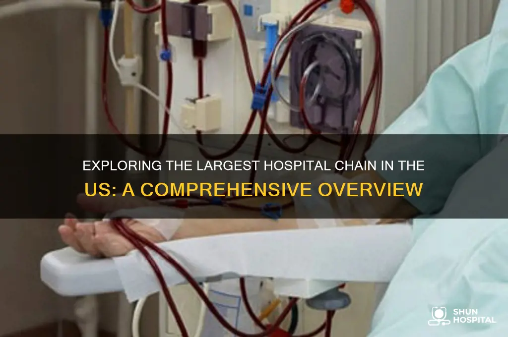 what is the largest hospital chain in the us