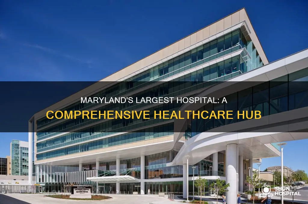 what is the largest hospital in maryland