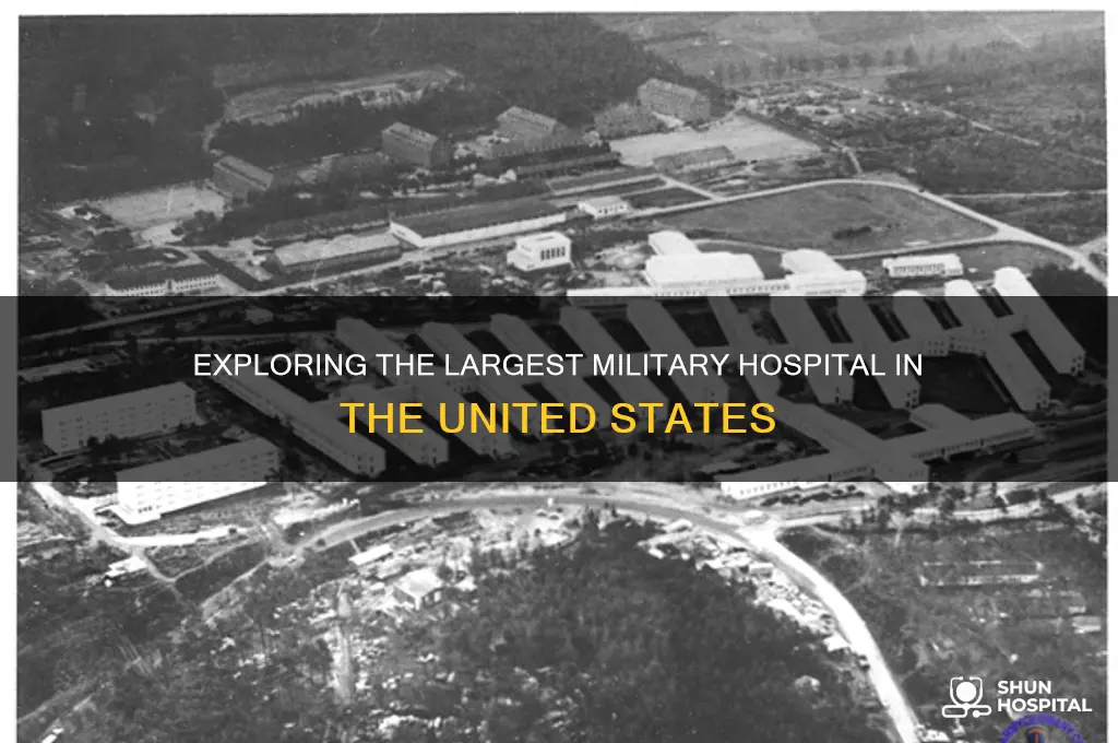 what is the largest military hospital in the us