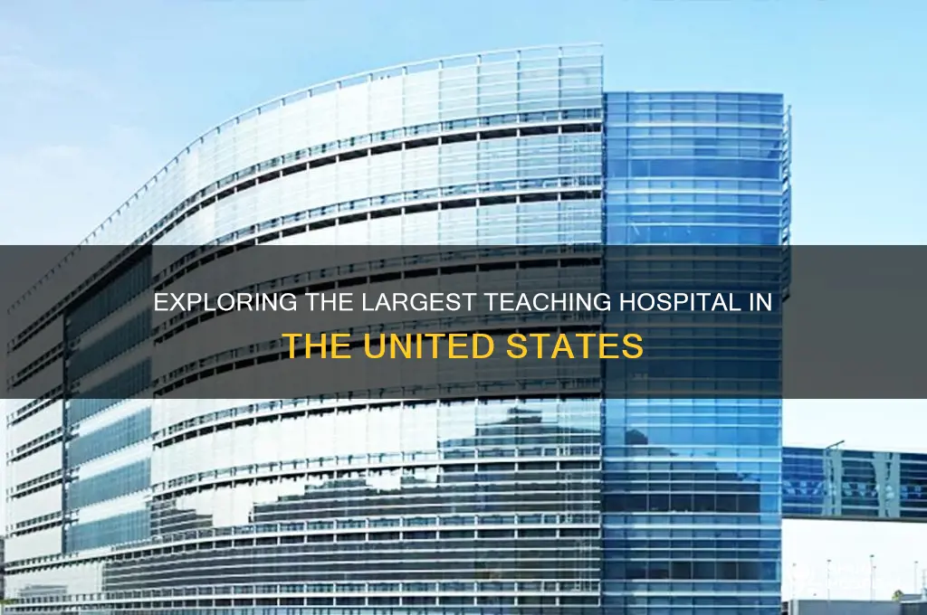 what is the largest teaching hospital in the us
