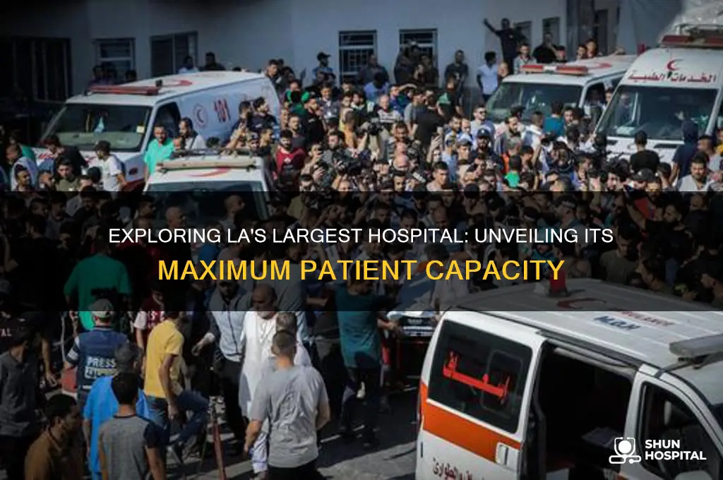 what is the maximum capacity of a hospital in la