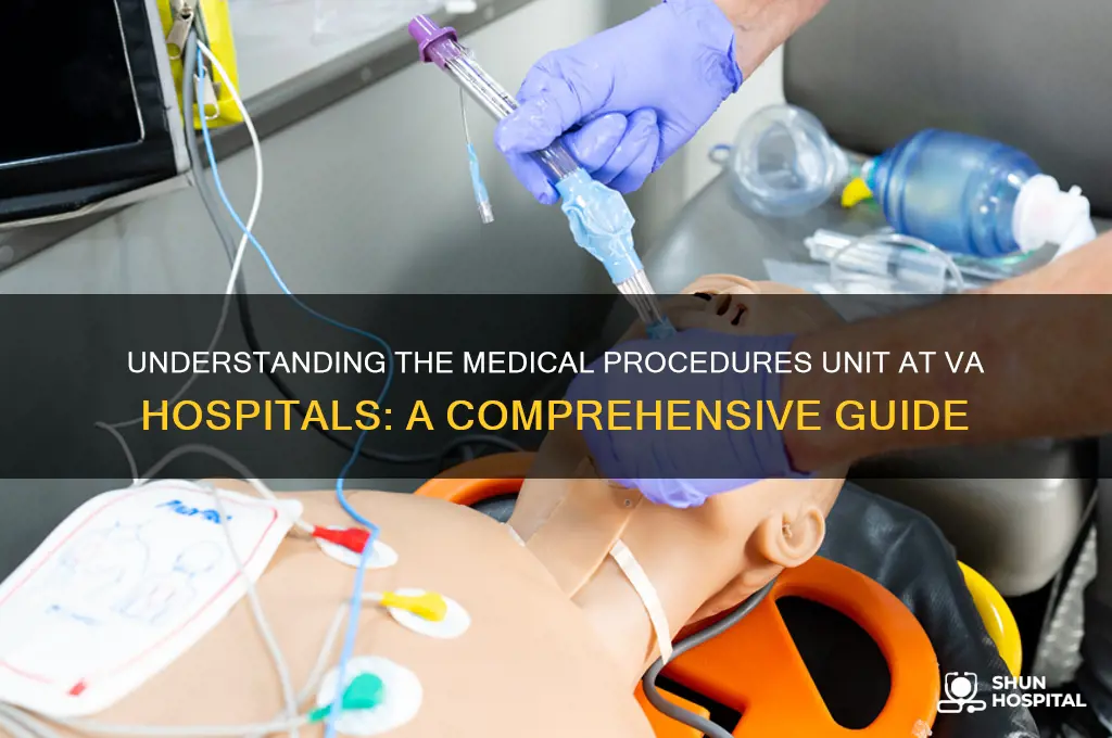 what is the medical procedures unit at the va hospital