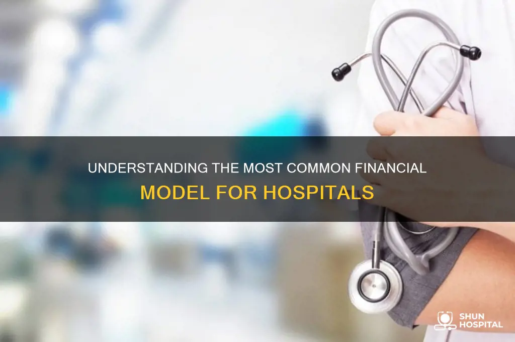what is the most common financial model for hospitals