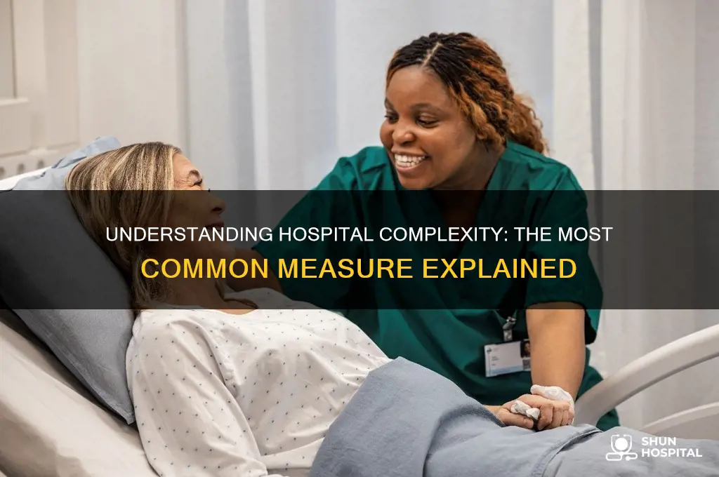 what is the most common measure of hospital complexity