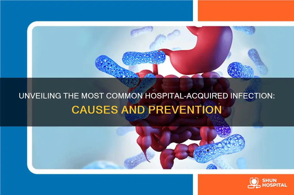 what is the most common type of hospital acquired infection