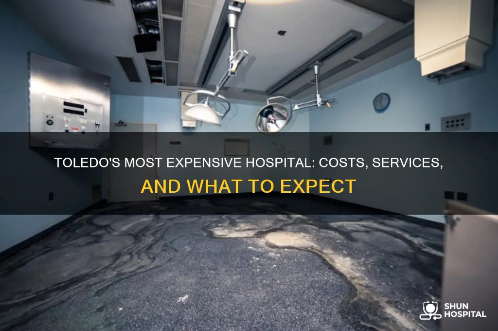 what is the most expensive hospital in toledo ohio
