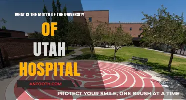University of Utah Hospital's Motto: Commitment to Care and Excellence