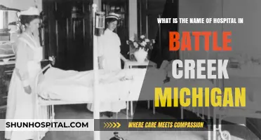 Discovering Battle Creek, Michigan's Premier Hospital: Name and Location