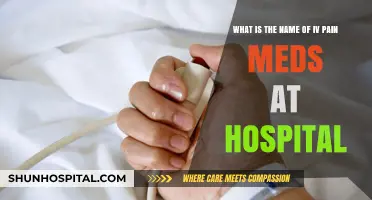 Understanding IV Pain Medications: Common Hospital Pain Relief Options Explained