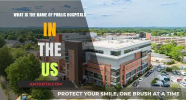 Exploring the Names of Public Hospitals Across the United States