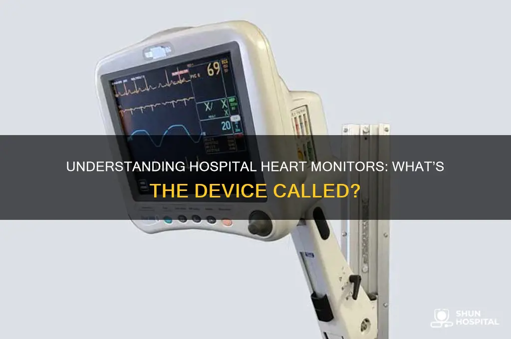what is the name of the heart monitor in hospitals
