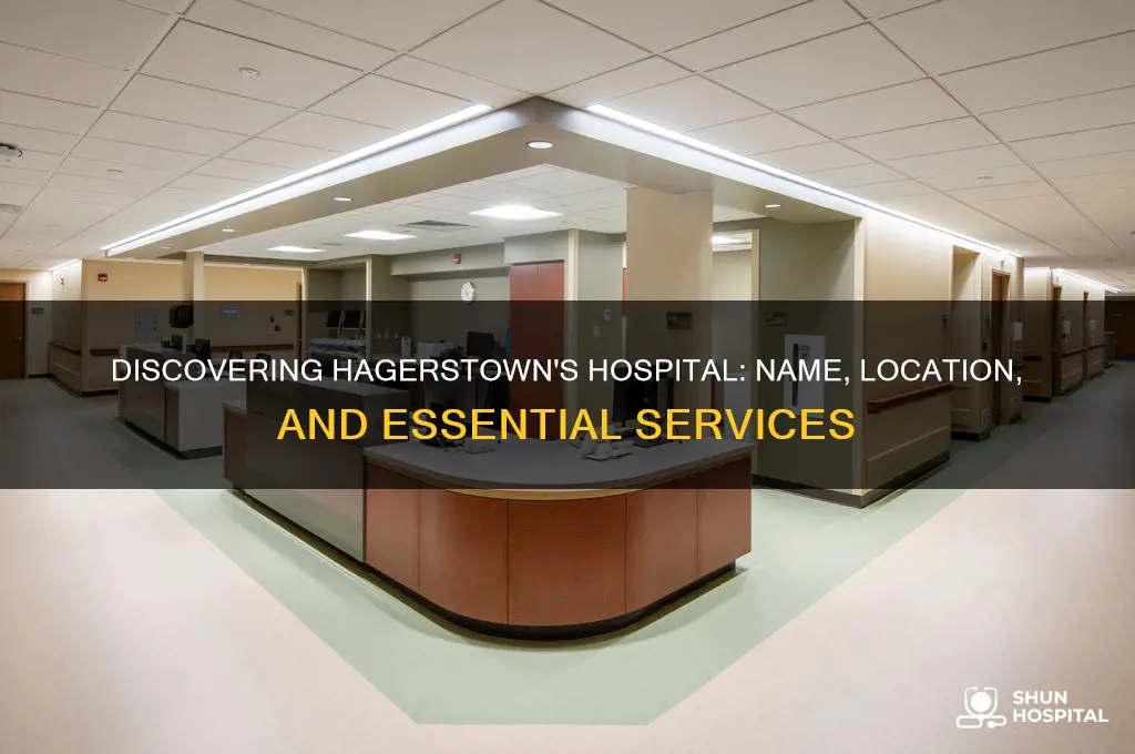 what is the name of the hospital in hagerstown