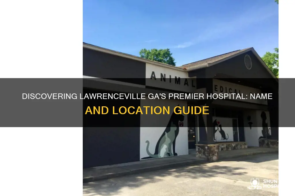 what is the name of the hospital in lawrenceville ga