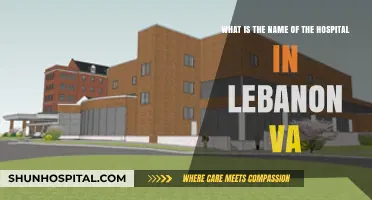 Discovering Lebanon, VA's Hospital: Name, Location, and Essential Services