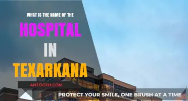 Discovering Texarkana's Hospital: Name, Location, and Essential Services