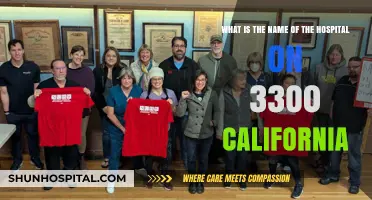 Discovering the Hospital on 3300 California: Name and Location Guide