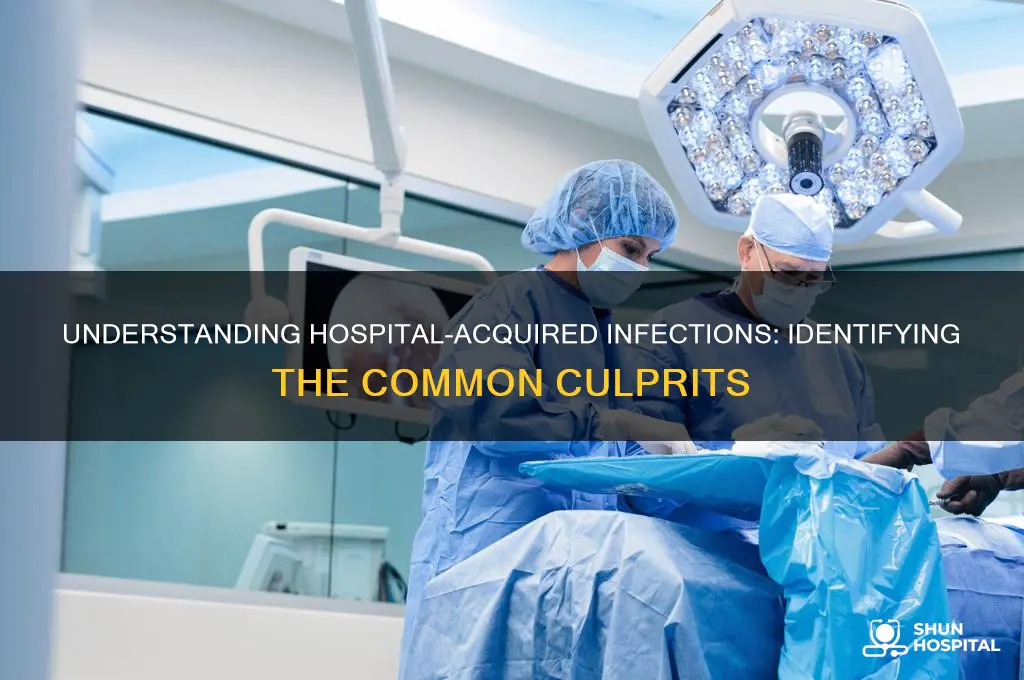 what is the name of the infection in hospital