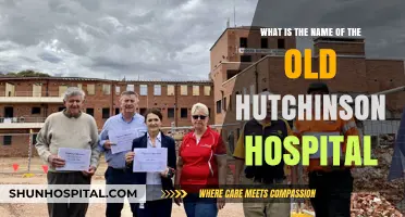 Uncovering the Historic Name of the Old Hutchinson Hospital