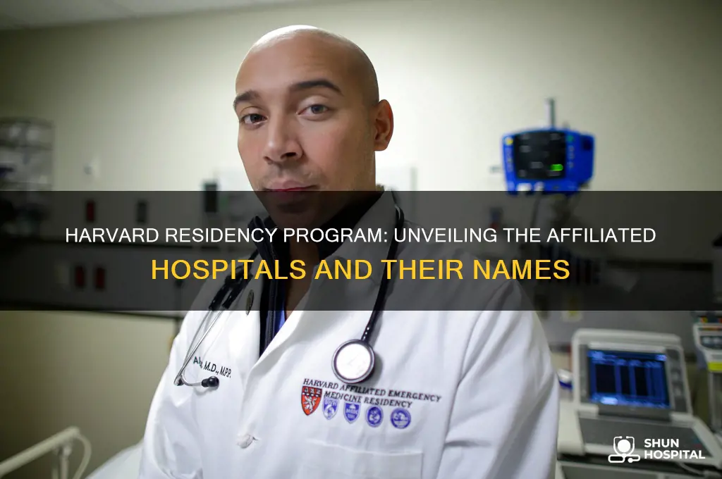 what is the name the hospitals of harvard resedency program
