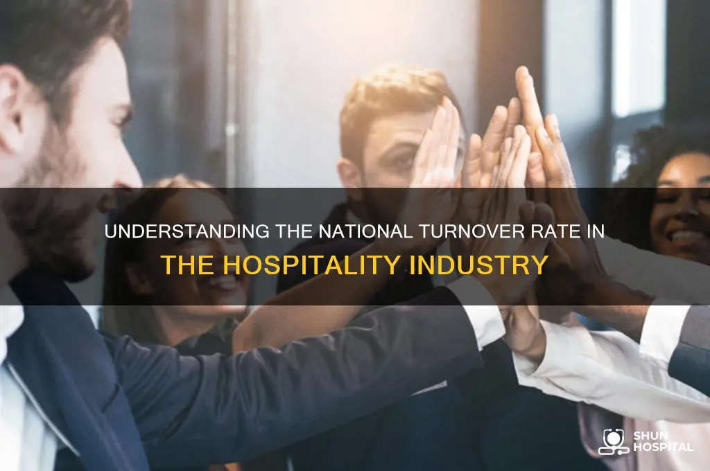 what is the national turnover rate in hospitality industry