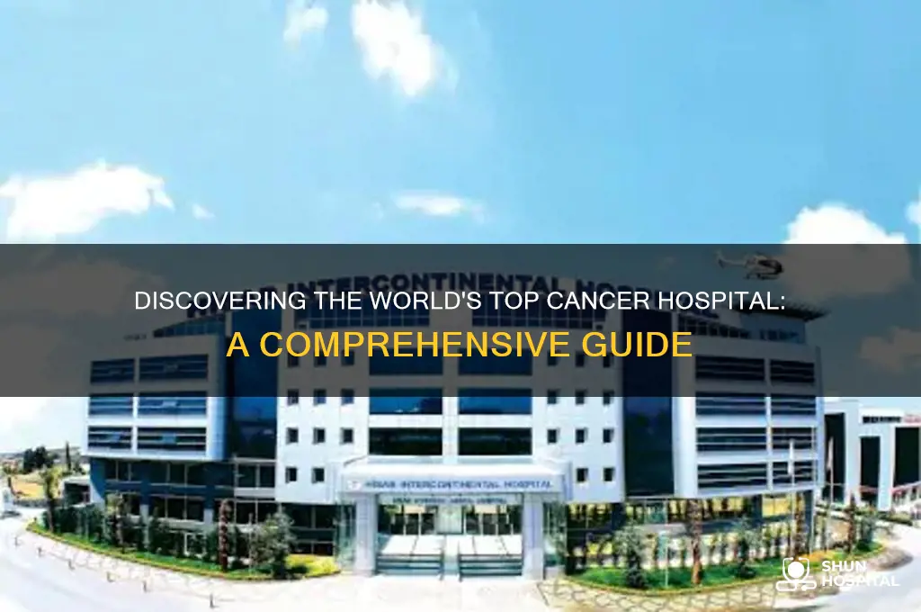 what is the number 1 cancer hospital in the world