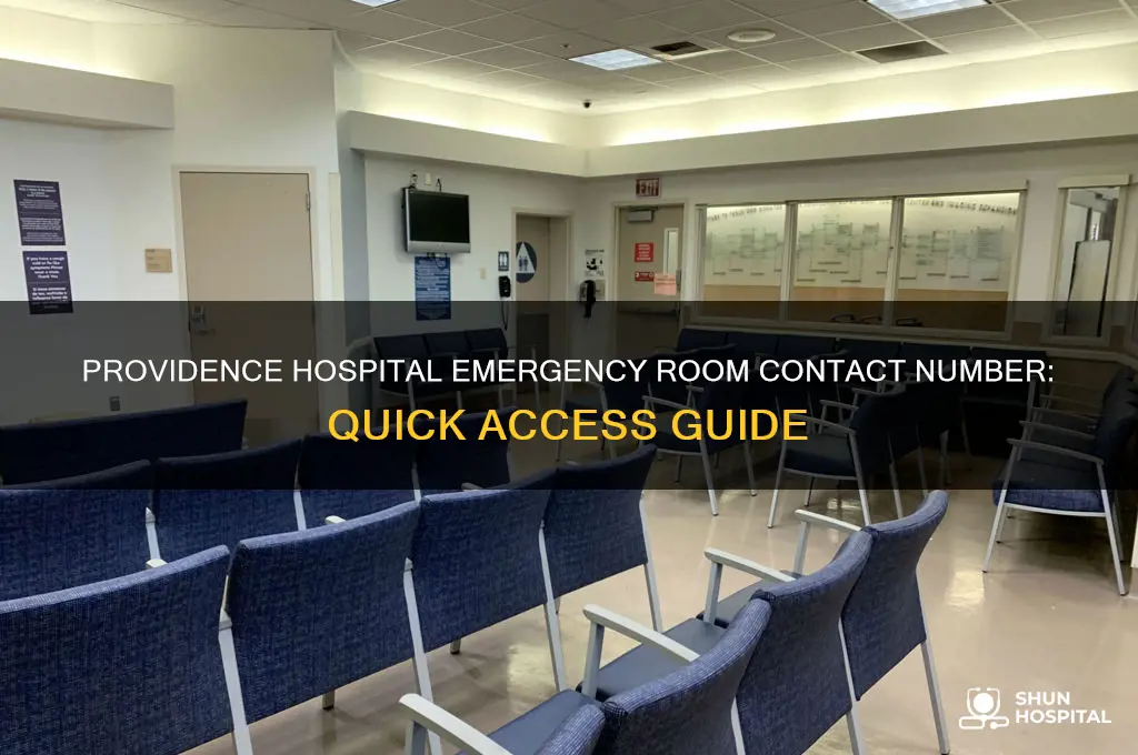 what is the number for providence hospital emergency room