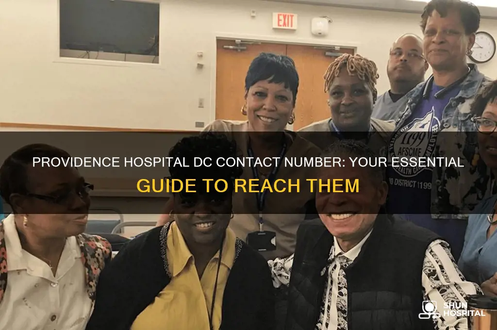 what is the number for providence hospital in dc