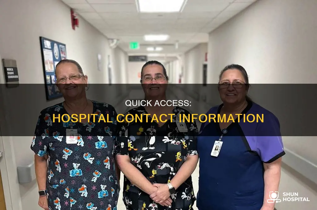 what is the number for the hospital