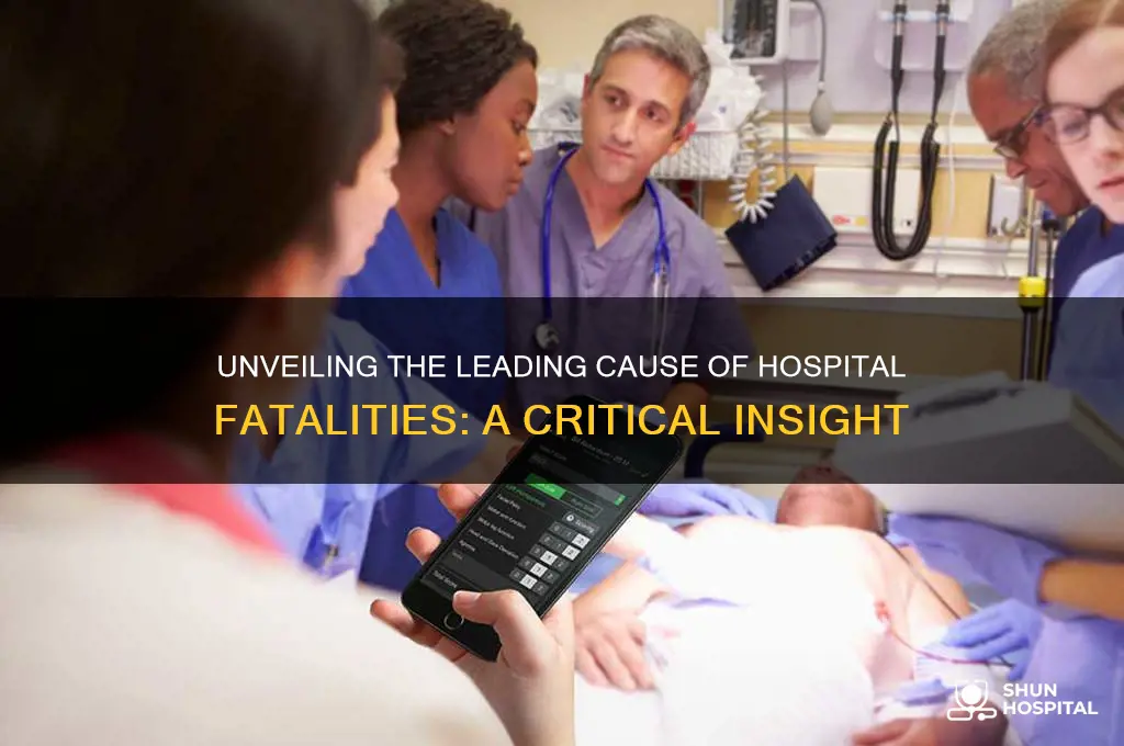 what is the number one cause of death in hospitals