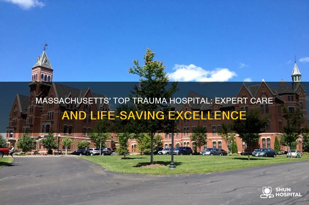 what is the number one trauma hospital in ma