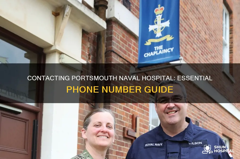 what is the number to the naval hospital in portsmouth