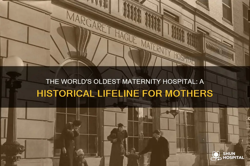 what is the oldest maternity hospital in the world