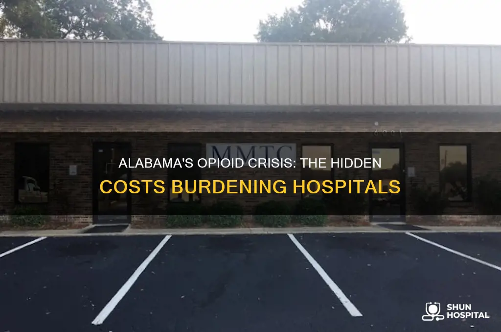 what is the opioid epidemic costing hospitals in alabama