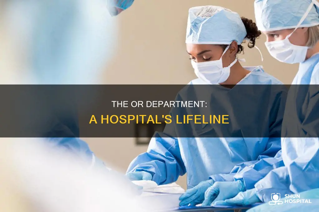 what is the or department in hospital