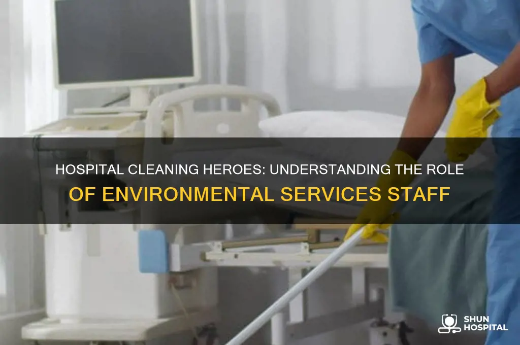 what is the people who clean in hospitals called
