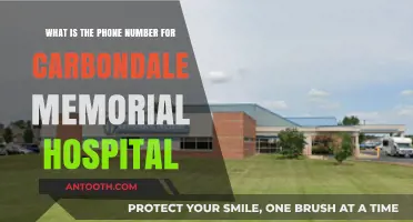 Contact Carbondale Memorial Hospital: Find the Phone Number Easily