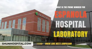 Contact Espanola Hospital Laboratory: Find the Correct Phone Number Here