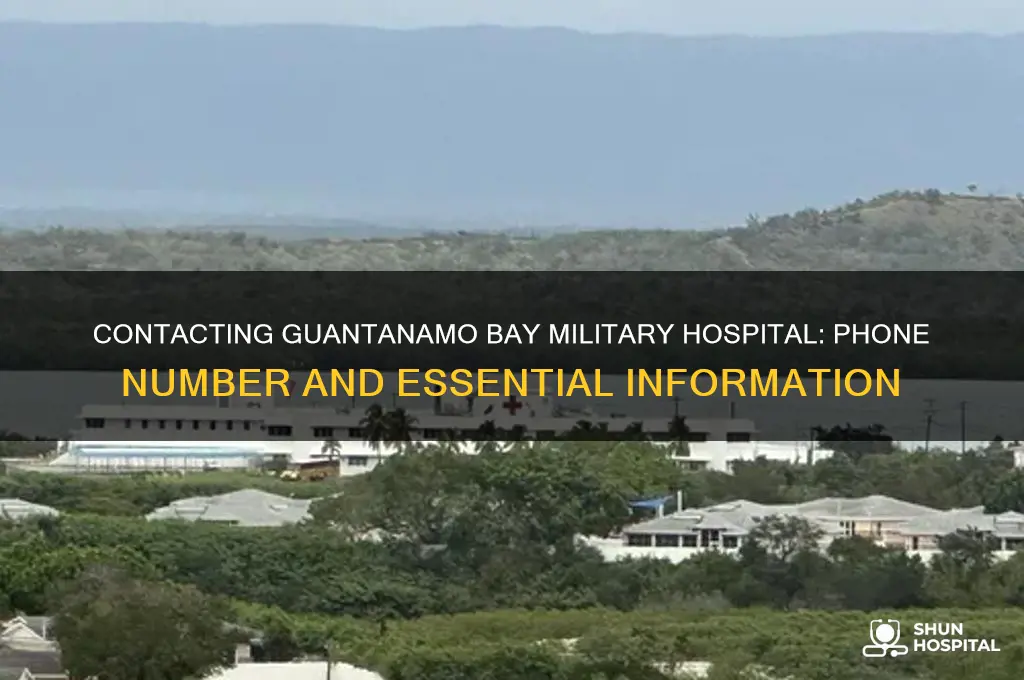 what is the phone number for guantanamo bay military hospital