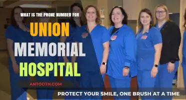 Contact Union Memorial Hospital: Find the Official Phone Number Here