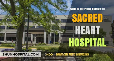 Contact Sacred Heart Hospital: Find the Official Phone Number Here