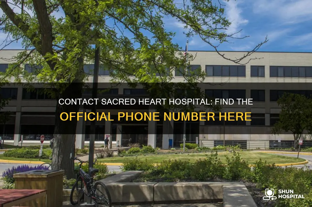 what is the phone number to sacred heart hospital
