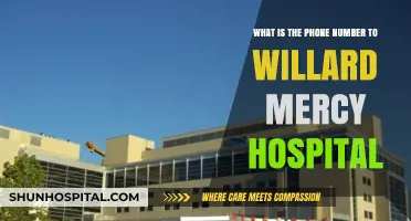 Contact Willard Mercy Hospital: Find the Right Phone Number Easily