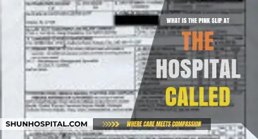 Understanding the Pink Slip: Hospital Discharge Paperwork Explained