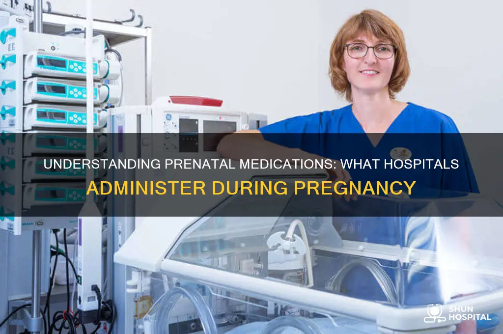 what is the prenatal medication they give in hospitals