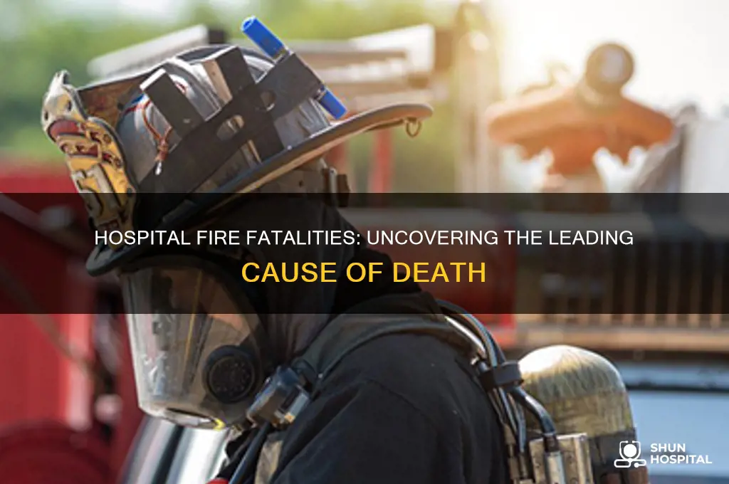 what is the primary cause of death in hospital fires
