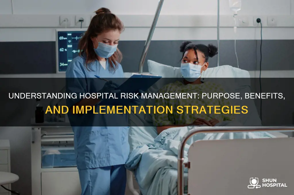 what is the purpose of a hospital risk management program