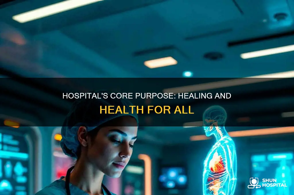 what is the purpose of a hospital