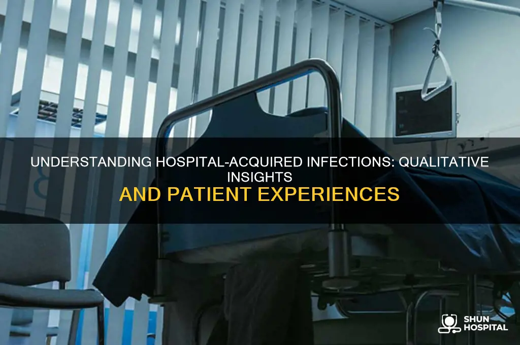 what is the qualitative data of hospital acquired infections