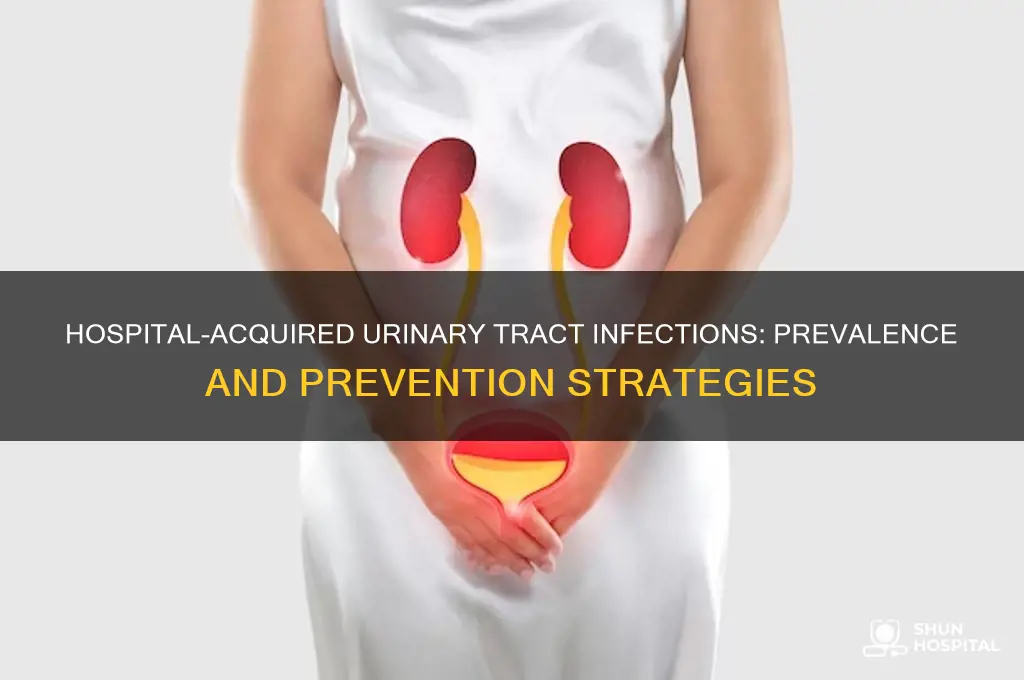 what is the rate of urinary tract iinfections in hospitals
